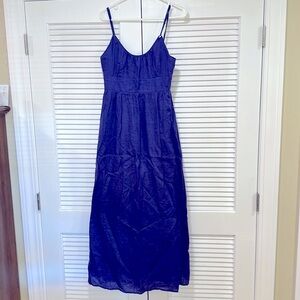 J. Crew Women's Purple Maxi SunDress
